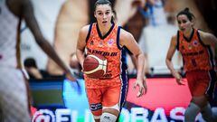 El Valencia Basket tuvo ojo al fichar a una de las nuevas perlas del baloncesto español. La pívot jugó un año cedida en el Araski (Jugadora con más proyección de la Liga Femenina Endesa) y en el verano de 2020 aterrizó en la capital del Turia, donde se co