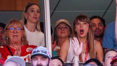 Pop superstar Swift was spotted at the NFL game between the Chiefs and the Chicago Bears next to Donna Kelce at Arrowhead Stadium.