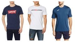 Levi's, Jack & Jones o Joma: elige tu camiseta favorita entre las tres más vendidas en Amazon