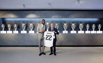 June 2022, Rüdiger unveiled


