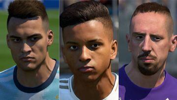 Mendy, Lautaro, Rodrygo, Ribéry: los nuevos rostros del FIFA 20