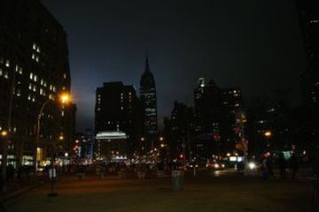 Nueva York durante la Hora del Planeta
