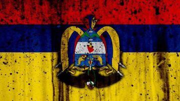 Bandera de Colombia al rev&eacute;s: conozca el significado del s&iacute;mbolo que han venido utilizando los manifestantes en se&ntilde;al de rechazo a los actos de violencia.
