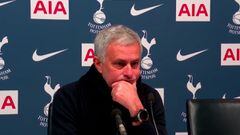 Se puede cortar la tensión: la respuesta de Mourinho cuando le preguntan por la baja de Lamela