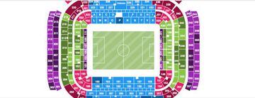 Distribución de las entradas para la Final Champions League en el estadio San Siro.