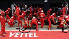Ferrari est&aacute; volcada con Vettel ahora.