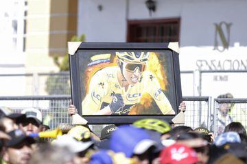 Zipaquirá recibe al campeón del Tour de Francia, Egan Bernal. Estas son algunas de las imágenes que se lleva a cabo en la Plaza de Los Comuneros. 