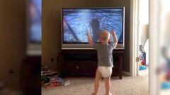 ¡Mini Rocky! El video viral de un bebé entrenando como Stallone