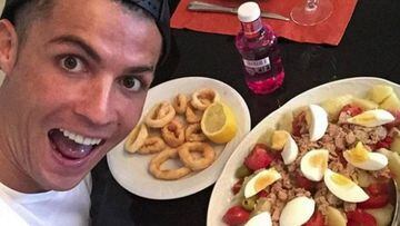 Cristiano Ronaldo's daily routine: five naps, eats six times...