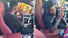La molestia de Umtiti con un niño que le tocó su Ferrari