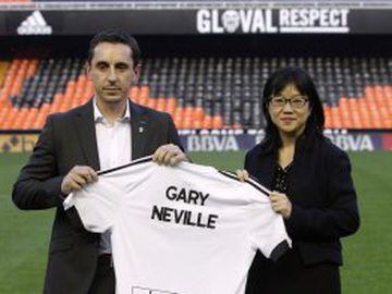 Gary Neville was formally presented on 3 December 2015.