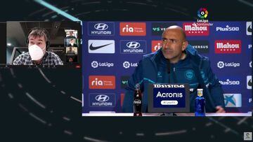 Las fuertes palabras del técnico del Alavés sobre la ausencia de la figura de su equipo