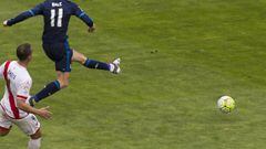 Gareth Bale scores the winner against Rayo Vallecano
