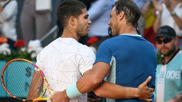 19-year-old Carlos Alcaraz beat his childhood idol and fellow Spaniard, Rafa Nadal, at the Madrid Open last week. He's looking at a bright future already.
