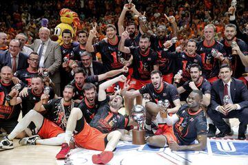 El Valencia Basket es el nuevo campeón de la Liga Endesa.