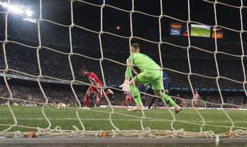 1-1. Stuani marcó el gol del empate.