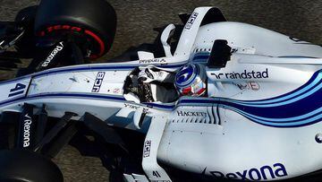 Sergey Sirotkin , piloto de F1 probando el Williams.