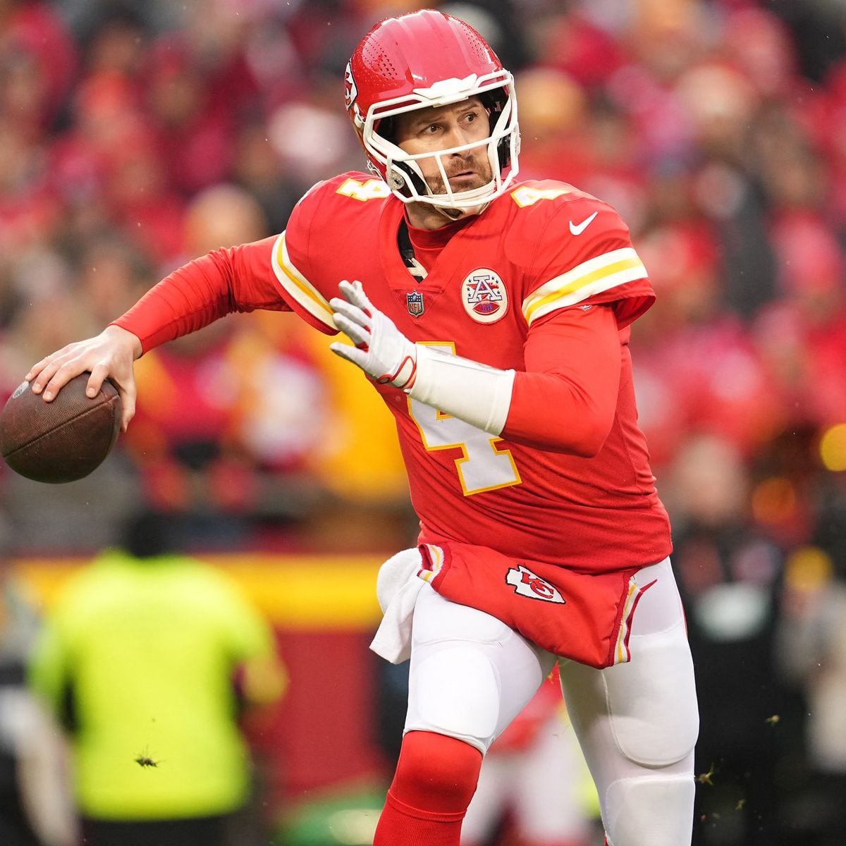 Photo: Chiefs Chad Henne Fills in for Injured Quarterback Patrick Mahomes -  KCP20230121127 