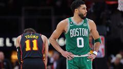Seemingly embarrassed about delays, the Boston Celtics star apologized for the late finish to the series against the Atlanta Hawks. Cheeky is the word.