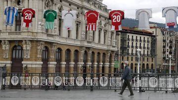 El fuerte viento estropea la bienvenida de Bilbao a la Liga