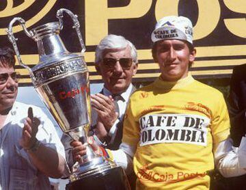 'El Jardinerito' de Fusagasugá fue campeón de la Vuelta a España en 1987.