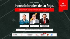AS, ADN, Futuro y Santander presentan Incondicionales de la Roja: la previa de Chile-Argentina