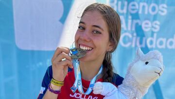 La patinadora española consigue el oro en los World Skate Games de argentina.