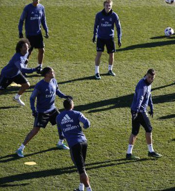 Real Madrid train at Valdebebas: Ronaldo, Danilo, Pepe & Marcelo