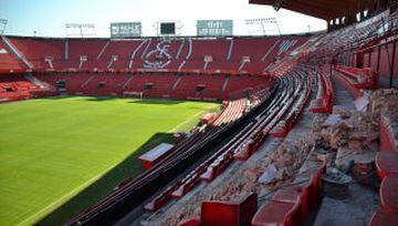 La casa del Sevilla en la Liga Española. tiene 42,500 localidades.