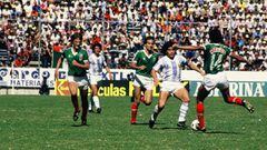 La vez que México enfrentó a la Argentina de Maradona