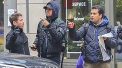 Leonardo DiCaprio captado en las calles de Manhattan, NY. Febrero 25, 2020.