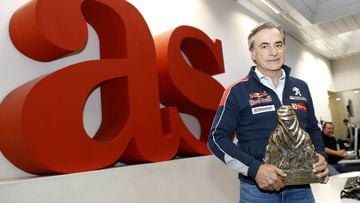 Carlos Sainz, campe&oacute;n del Dakar 2018. 