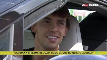 Joao Félix le pide respeto a un aficionado por Griezmann