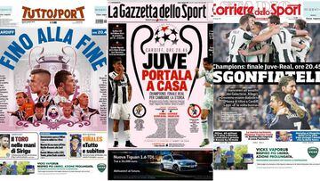 Las portadas de Italia dan mucha fuerza a la Juventus - AS Colombia