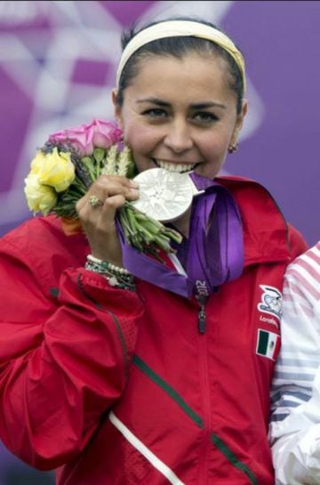Medallista Olímpica de Plata en Londres 2012