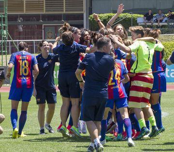 Alexia and Aitana wrapped up the scoring and Sonia pulled one back for Atleti as it ended 4-1 on the whistle.