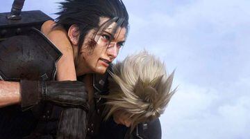 Zack Fair y Cloud Strife en Final Fantasy VII: Rebirth