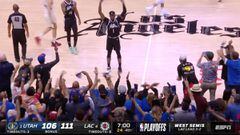 Resumen del L.A. Clippers vs Utah Jazz del sexto partido de semifinales de la Conferencia Oeste