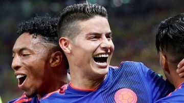 Colombia y Polonia se enfrentaron en la segunda jornada del grupo H en el Mundial de Rusia 2018