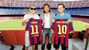 There's only one direction Niall Horan, Louis Tomlinson and co look when it comes to LaLiga, and that's Camp Nou.