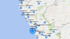 Mapa de casos por coronavirus por departamento en Perú: hoy, 28 de abril