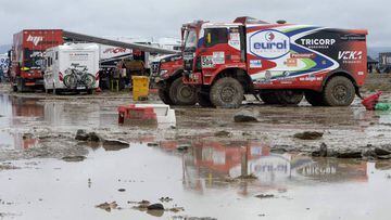 Las malas condiciones climatol&oacute;gicas se interponen de nuevo en el normal desarrollo del Dakar 2017