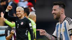 Keylor y Costa Rica cerca de cerrar amistoso ante la Argentina de Messi