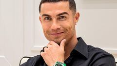 El nuevo reloj de Cristiano de más de 100.000 euros. Fuente: Instagram.