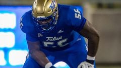 In Round 1 of the NFL Draft, the Dallas Cowboys picked OT Tyler Smith, who had 16 penalties at Tulsa last year, to add to their penalty problems.