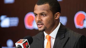 Cleveland Browns quarterback Deshaun Watson will face an NFL disciplinary hearing on Tuesday, which will be overseen by independent officer Sue Robinson.