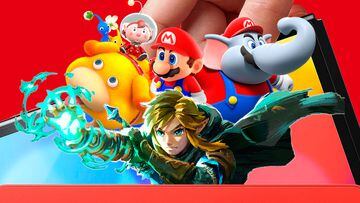 Nintendo Switch juegazos 12 meses 2023 exclusivos Zelda Tears of the Kingdom Pikmin 4 Super Mario Bros Wonder