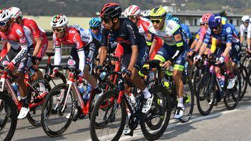 El ciclista colombiano esta corriendo la carrera Tirreno-Adri&aacute;tico 2021