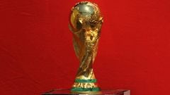 Trofeo de campe&oacute;n de la Copa del Mundo FIFA.