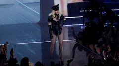 FILE PHOTO: 2021 MTV Video Music Awards - Show - Barclays Center, Brooklyn, New York, U.S., September 12, 2021 - Madonna performs. REUTERS/Mario Anzuoni/File Photo